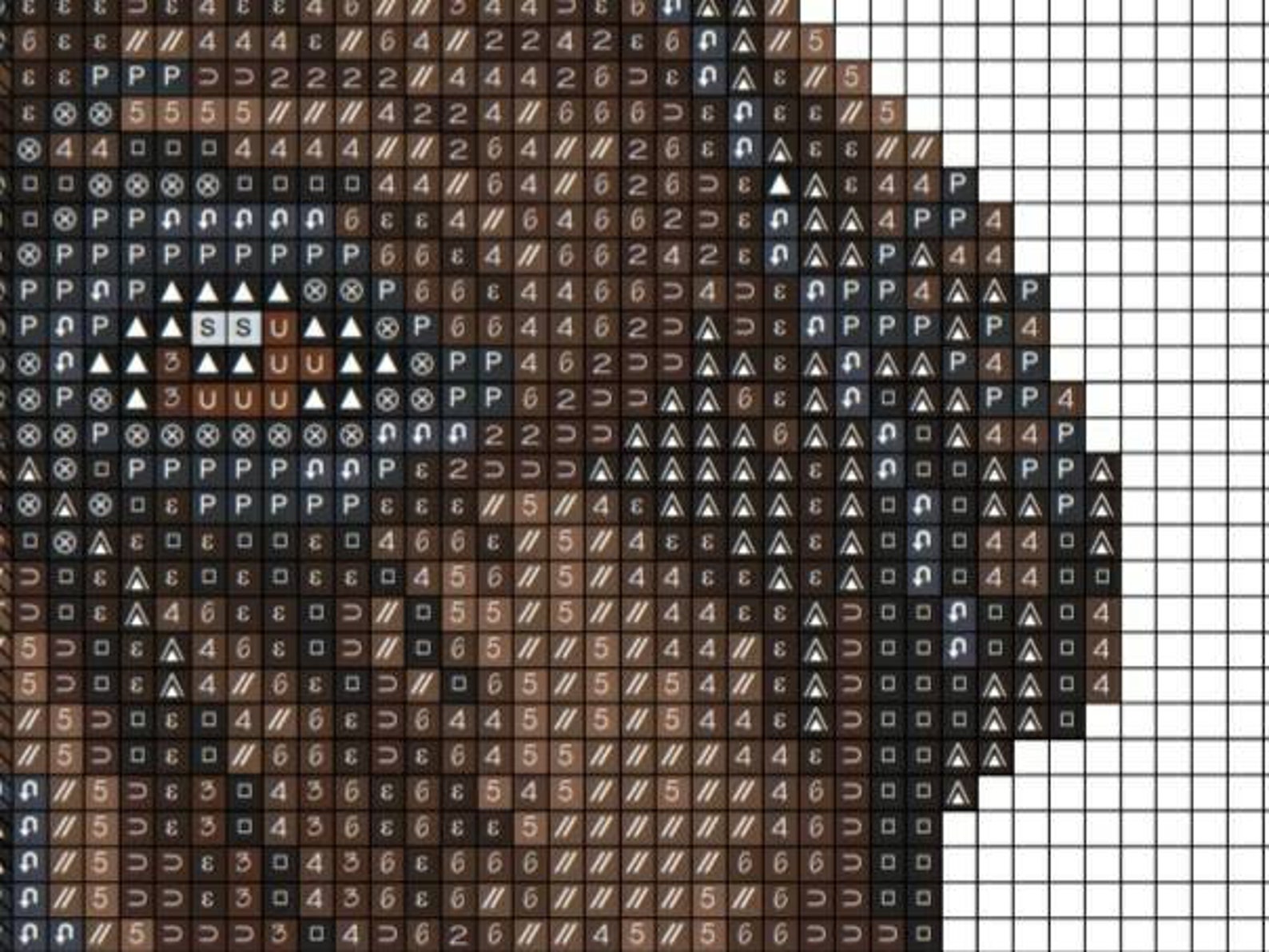 Cane Corso Counted Cross Stitch Pattern Sicilian Branchiero - Etsy