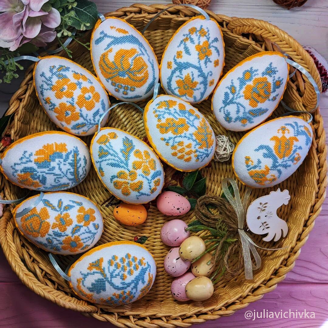 Ukrainian Pysanky Counted Cross Stitch Pattern - Etsy UK
