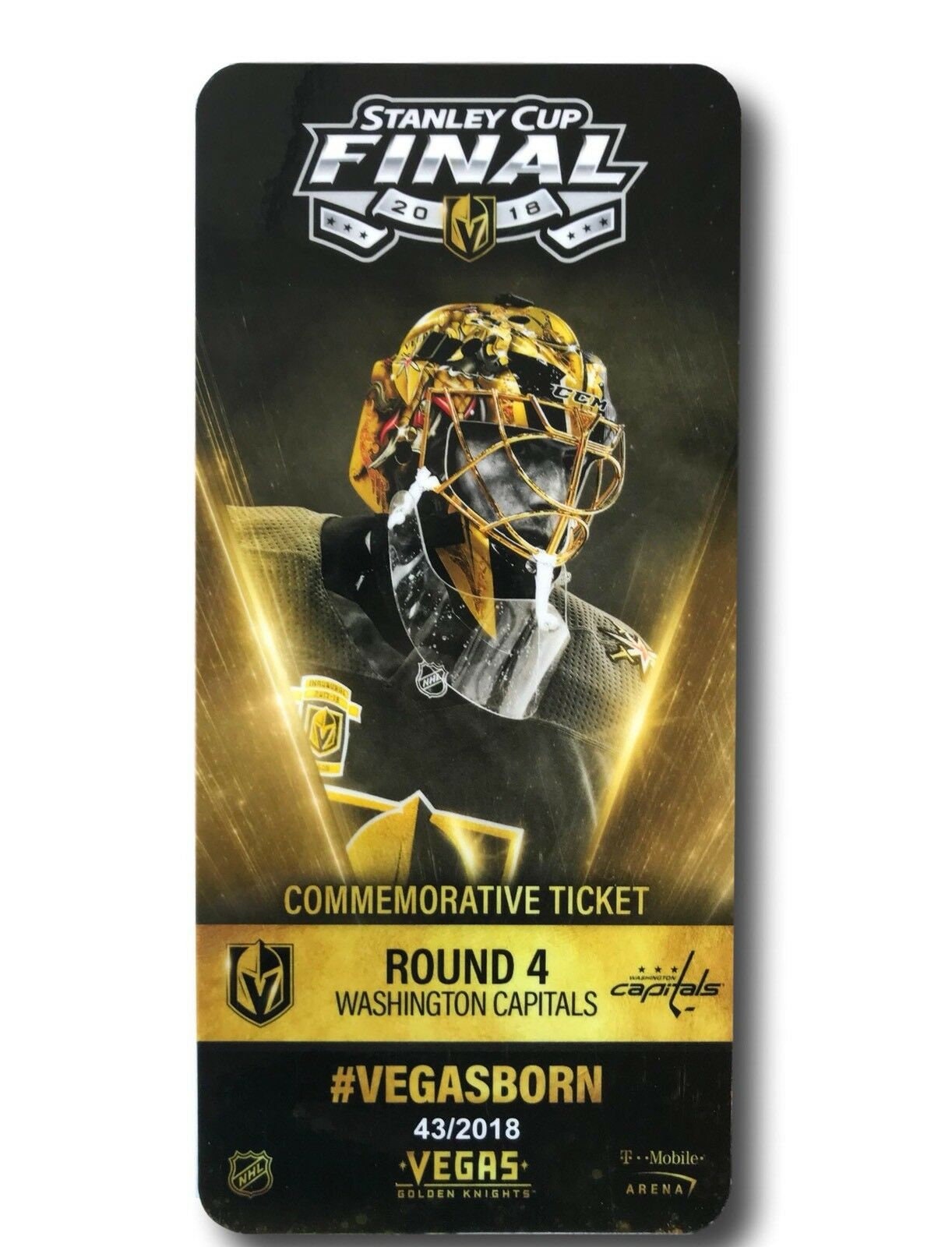 Vegas Golden Knights Commemorative Playoff Tickets Set D/2018 Etsy España