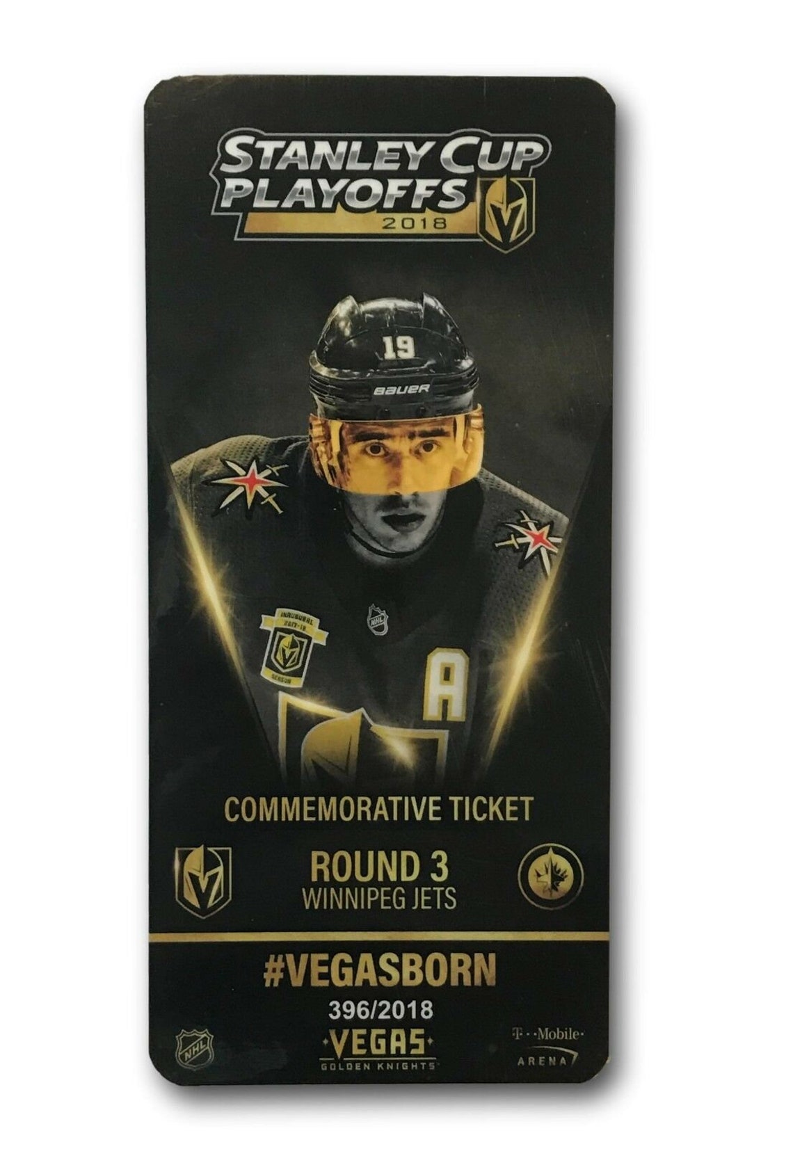 Vegas Golden Knights Commemorative Playoff Tickets Set D/2018 Etsy España