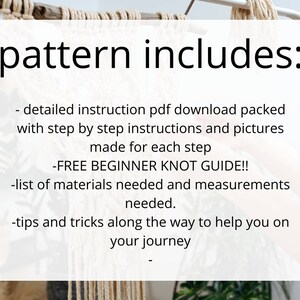 Macrame Heart Wall Hanging Pattern: DIY Valentines Craft (PDF Pattern) image 2
