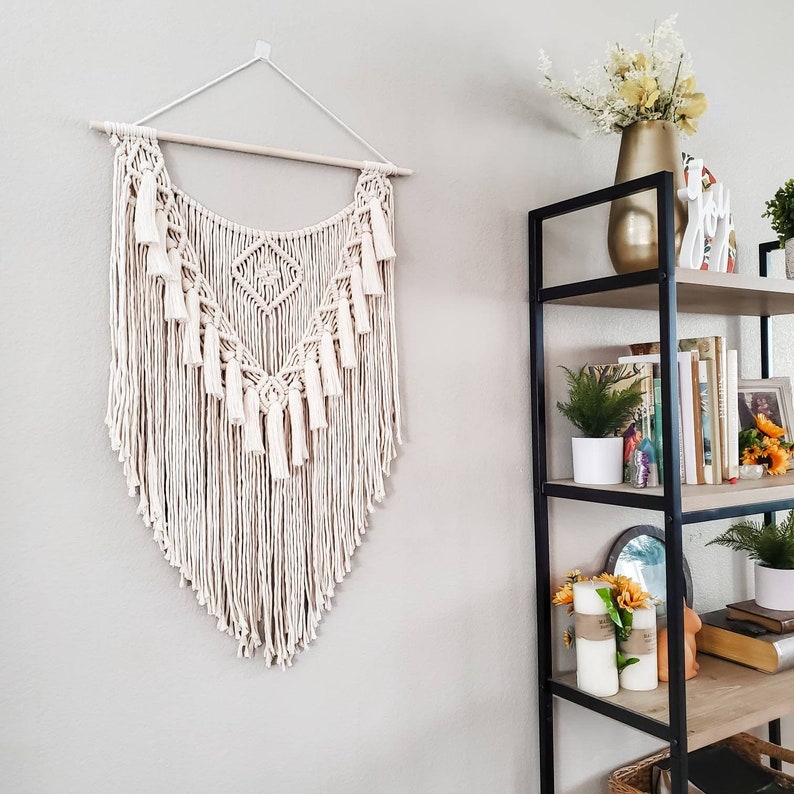 macrame wall hanging pattern.free beginner knot guide. DIY macrame tutorial. instant download step by step pattern. DIY boho home decor. image 5