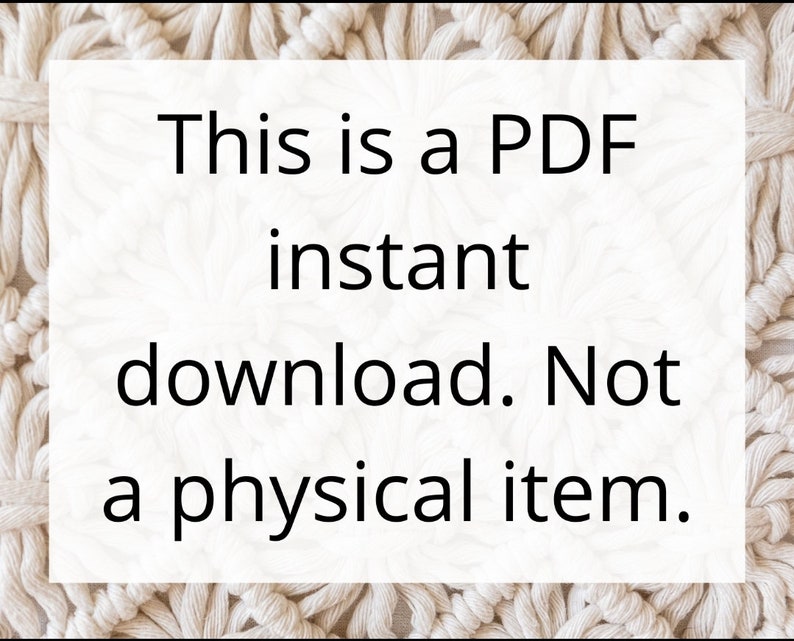 macrame wall hanging pattern.free beginner knot guide. DIY macrame tutorial. instant download step by step pattern. DIY boho home decor. image 4