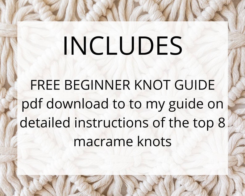 intermediate and advanced macrame tutorial DIY boho decor macrame lotus mandala pdf pattern DIY macrame step by step English only
