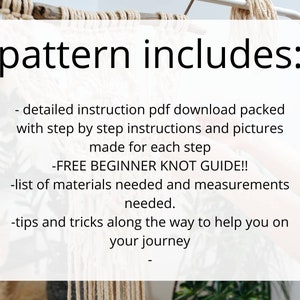 Macrame wall hanging pattern Macrame step by step tutorial image 3