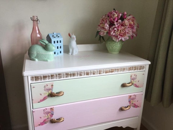 Pastel Chest Of Drawers Etsy