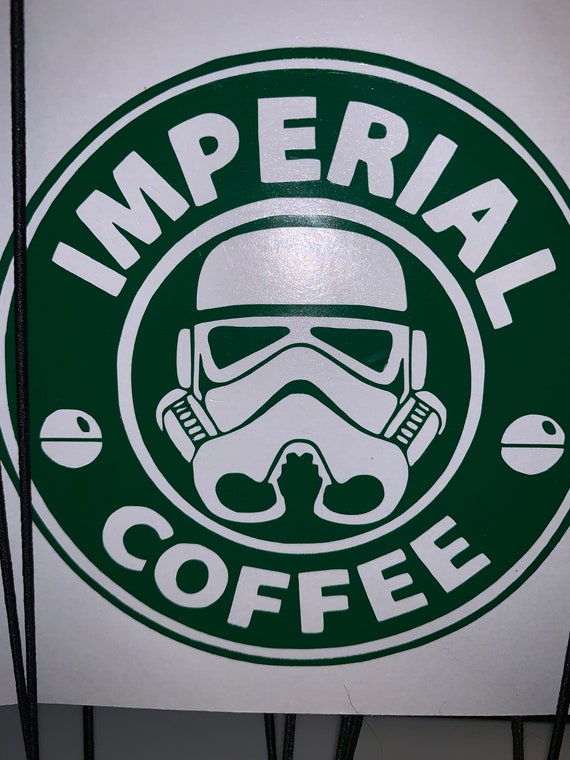 star wars coffee sticker