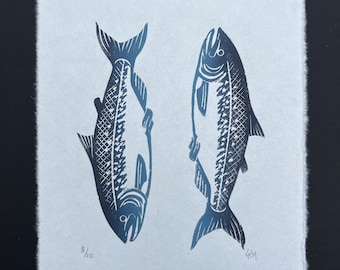 Salmon Mini Print
