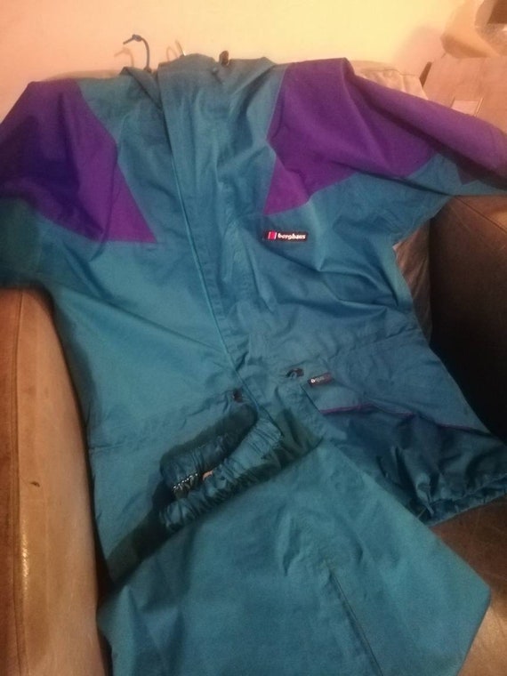 1990s Berghaus waterproof suit