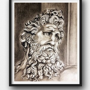 Oceanus at Trevi 8x10 Fine Art Print