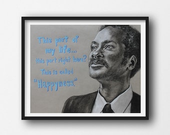 Chris Gardner 'The Pursuit of Happyness' Will Smith 8x10 Fine Art Print