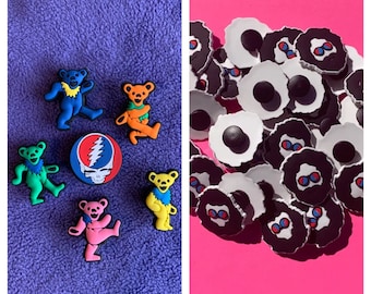 croc charms grateful dead