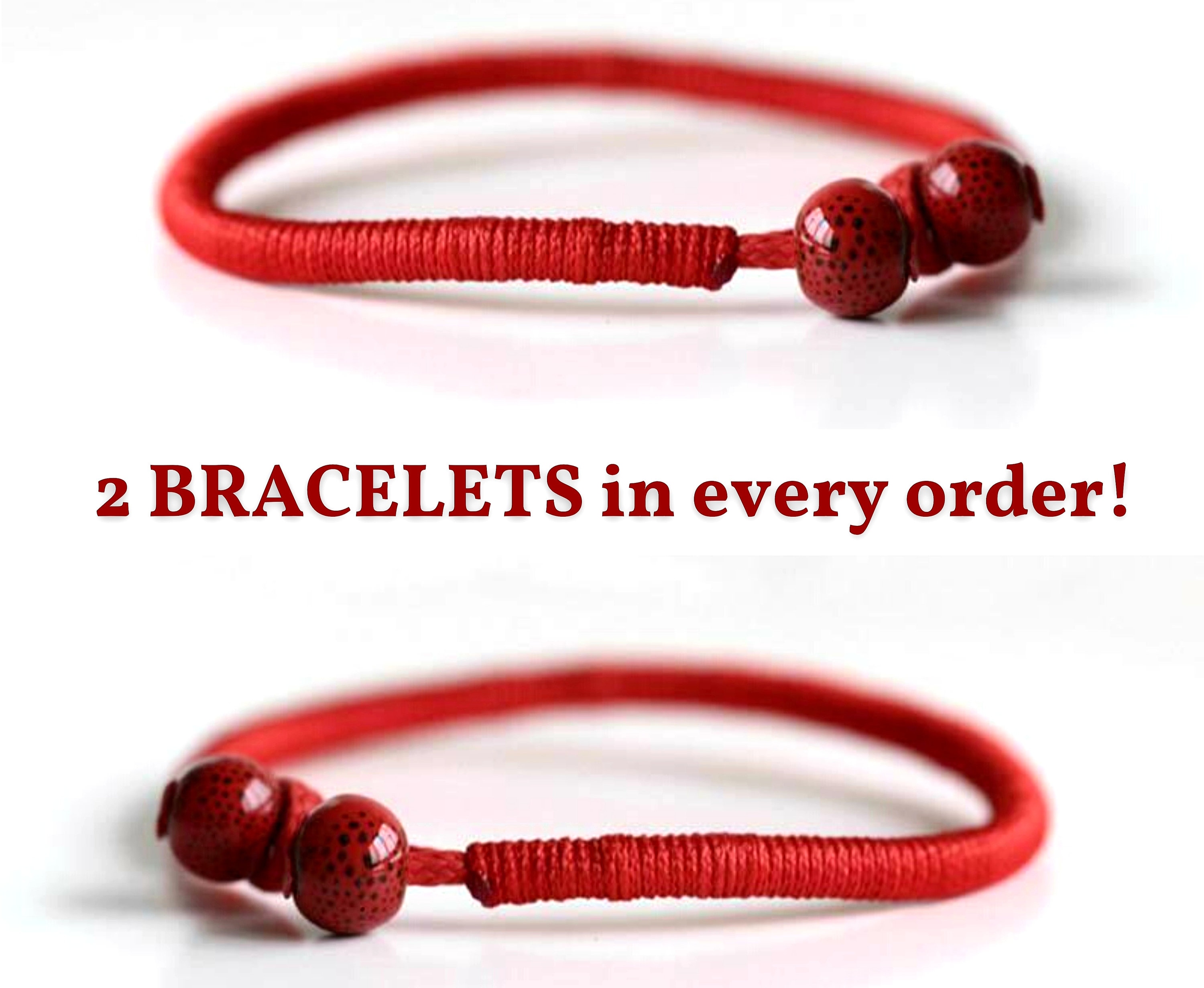 New Minimalist Lucky Red Thread Bracelet Unisex Stainless Steel Adjustable  Cord Braclet Valentine Day Braslet Gift For Lovers