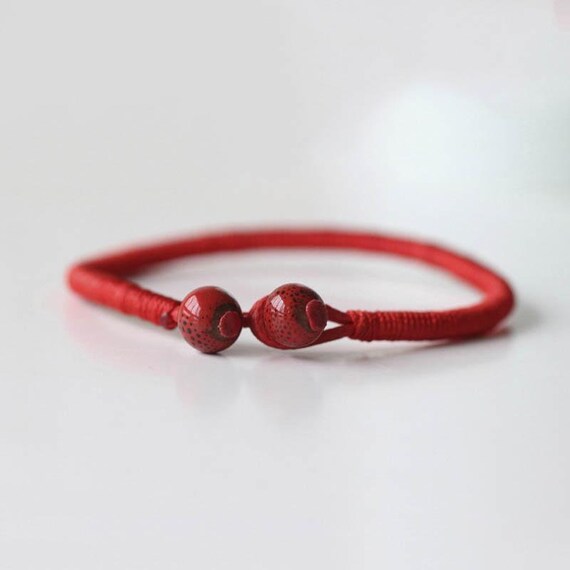 Set of TWO Hatha Red String Bracelets, Red Protection Bracelet, Red  Friendship Bracelet, Red String Lucky Bracelet, Authentic Red String - Etsy