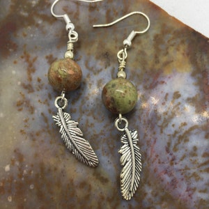 Handmade Gift for Women Stone Earrings