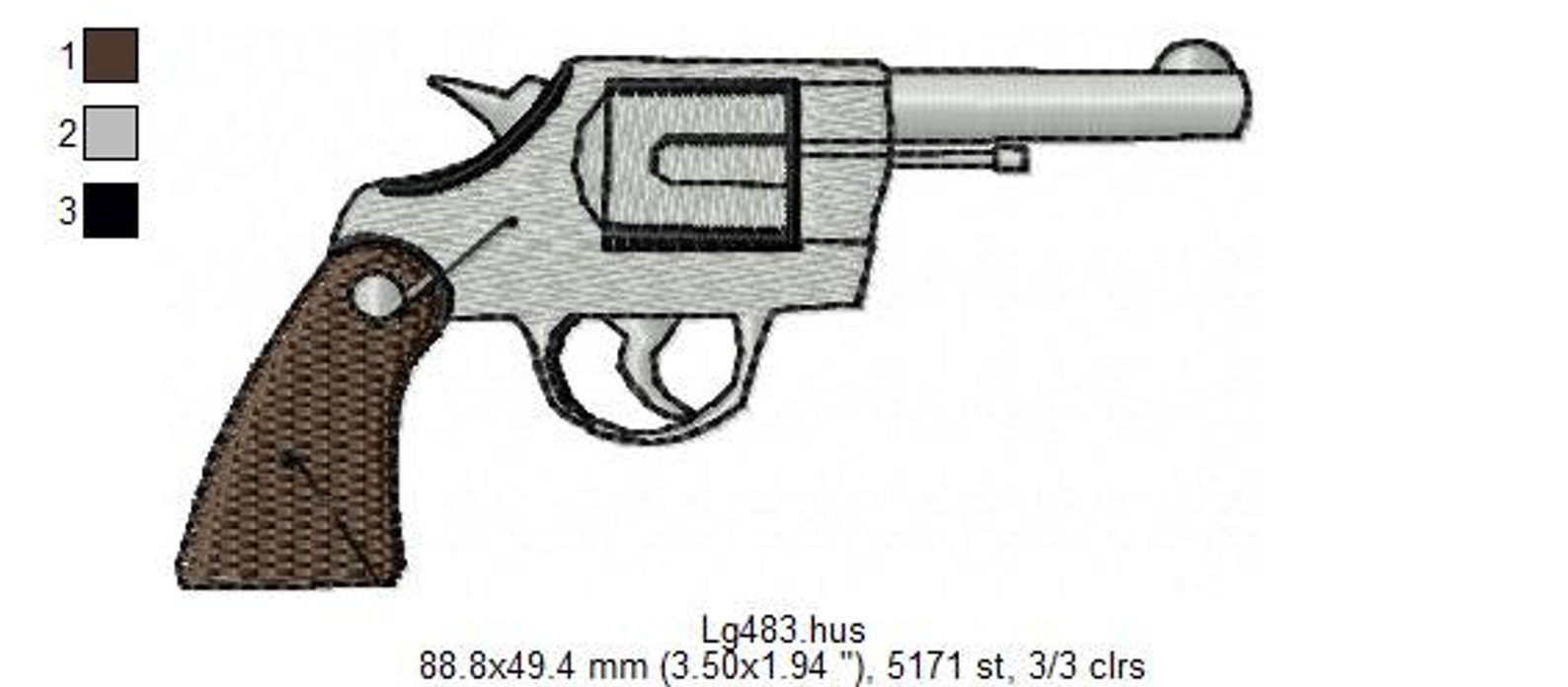Guns Machine Embroidery Design 20 Designs Bundle 4x4 Hoop Etsy