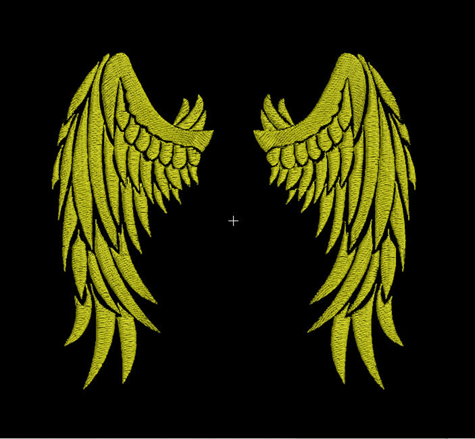 Angel wings 2 machine embroidery design embroidery  etsy Angel wings 2 machine embroidery design embroidery  etsy