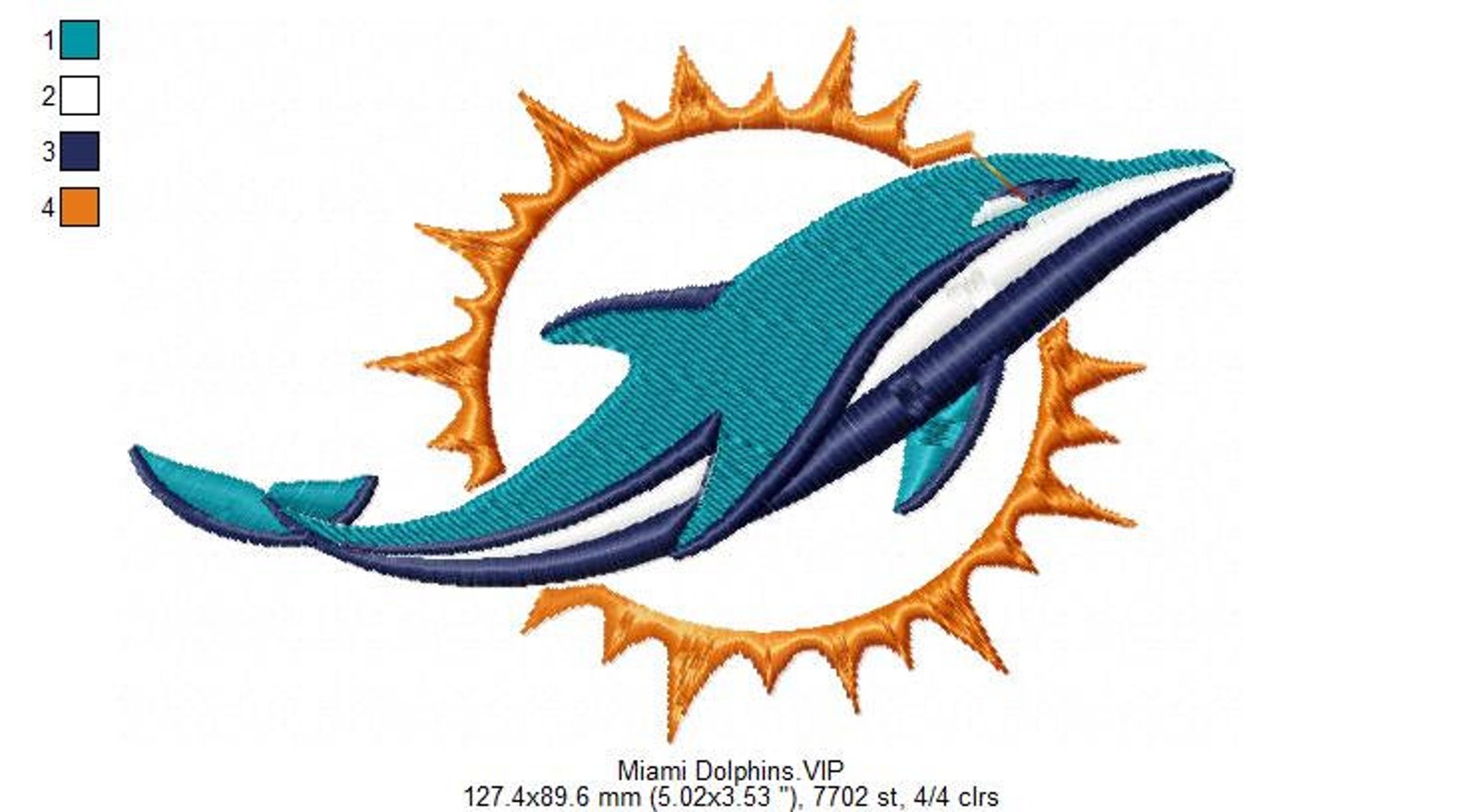 Dolphin Machine Embroidery Design Embroidery Designs Etsy