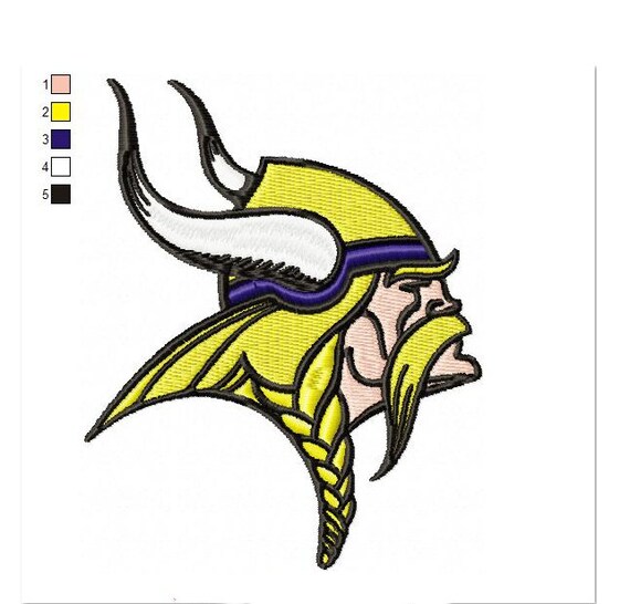 Viking Machine Embroidery Design Embroidery Designs Etsy