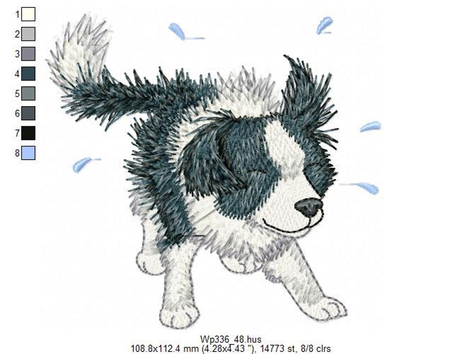 Puppies Machine Embroidery Design 20 Designs Pack Puppy Etsy