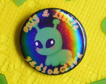 very NOT RADIOACTIVE button