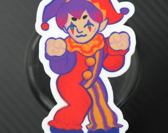 Hugh Morris vinyl sticker