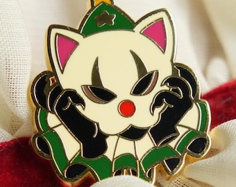 Cat Clown Hard Enamel Pin 1"