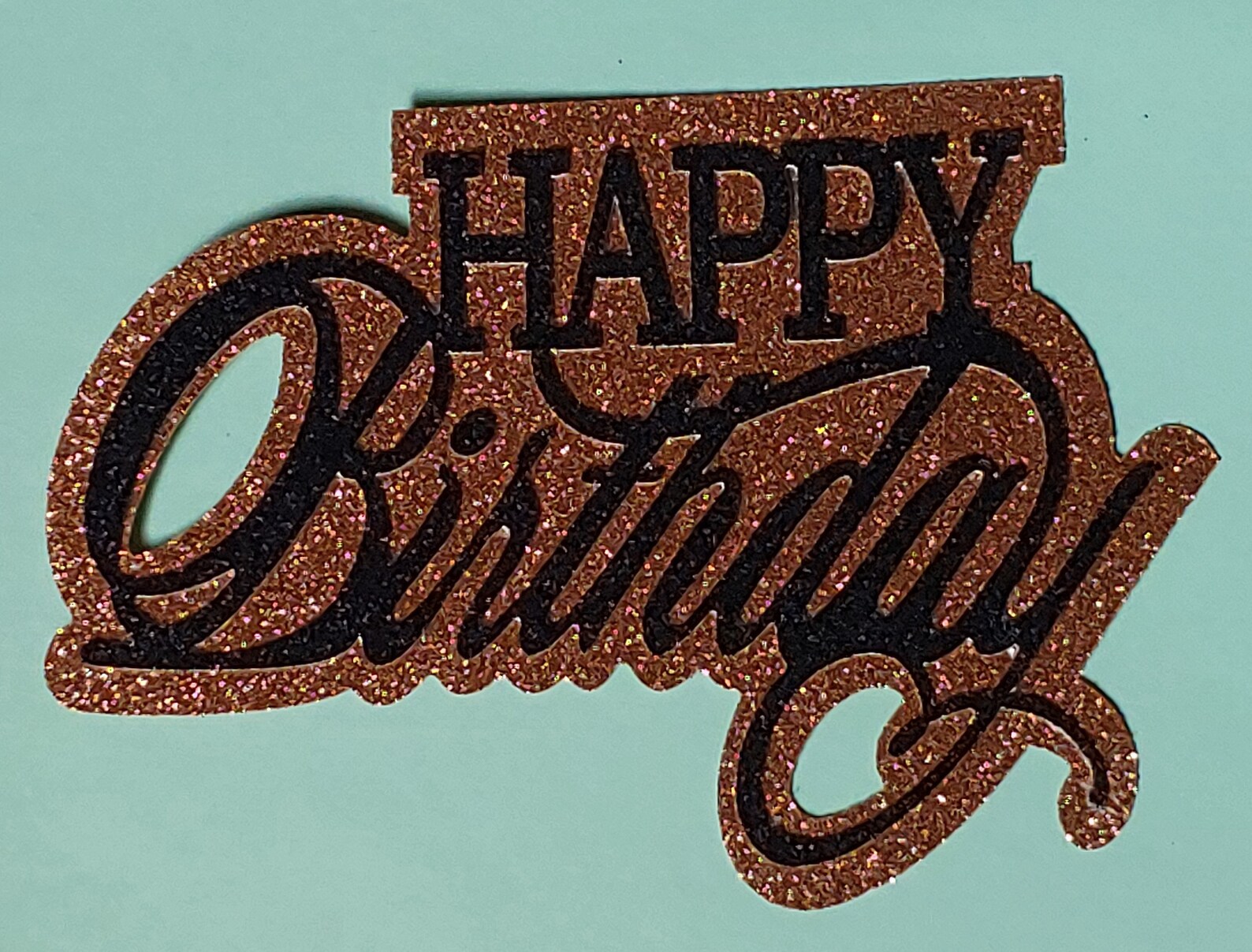 Happy Birthday Cake Topper Etsy