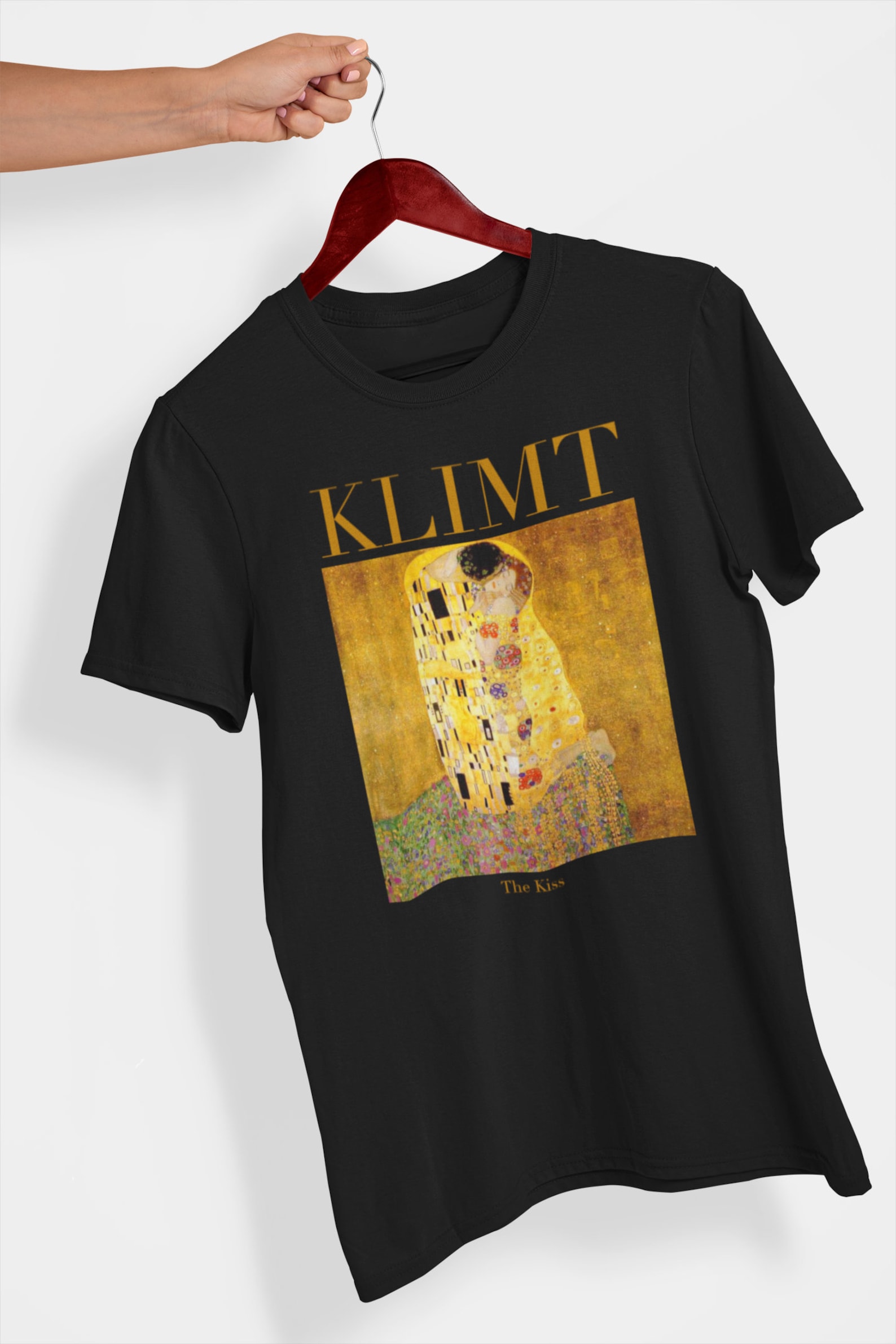 the kiss klimt t shirt