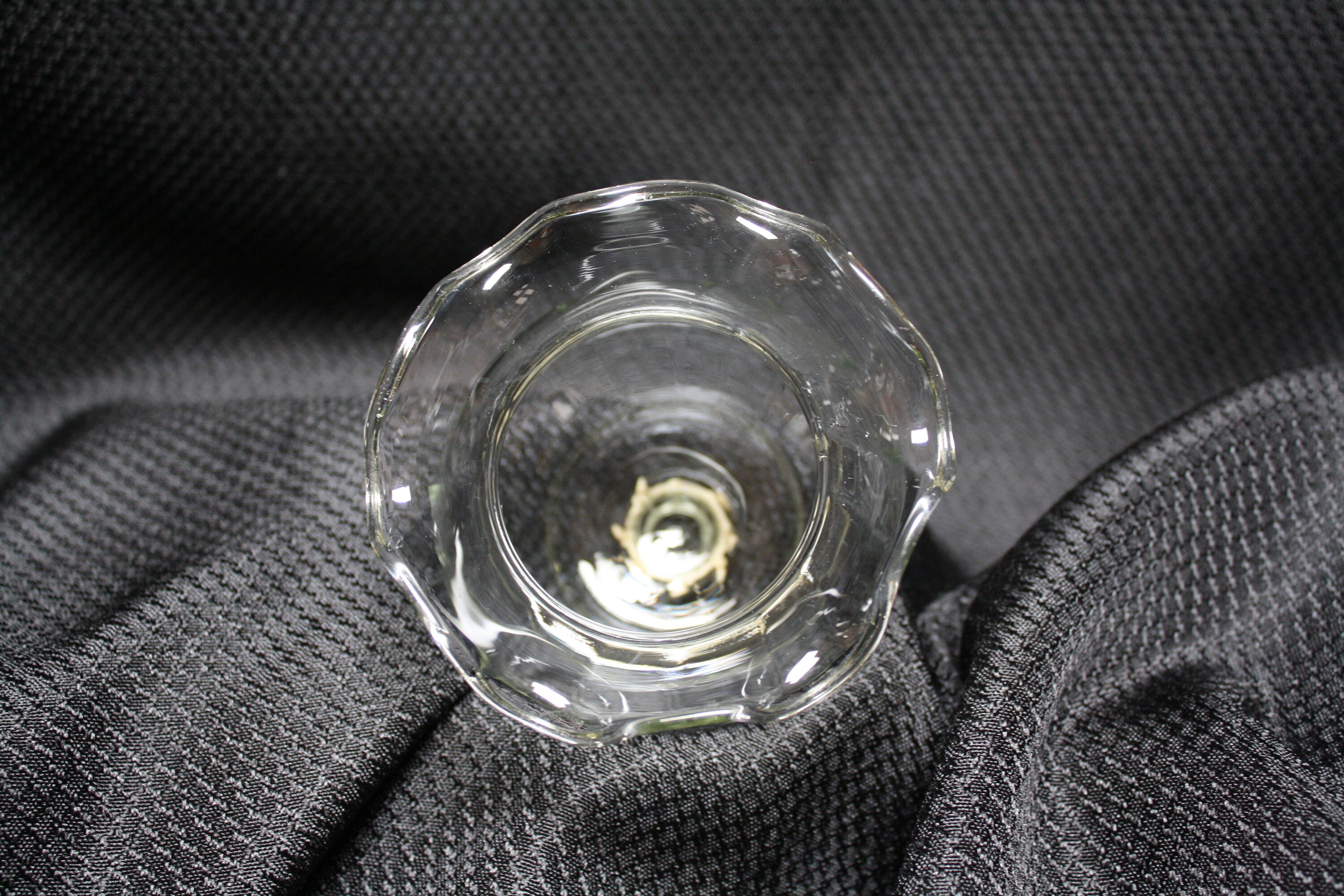 Homco, Home Interiors & Gifts, Peg Candle Holder, Ruffled Glass Holder