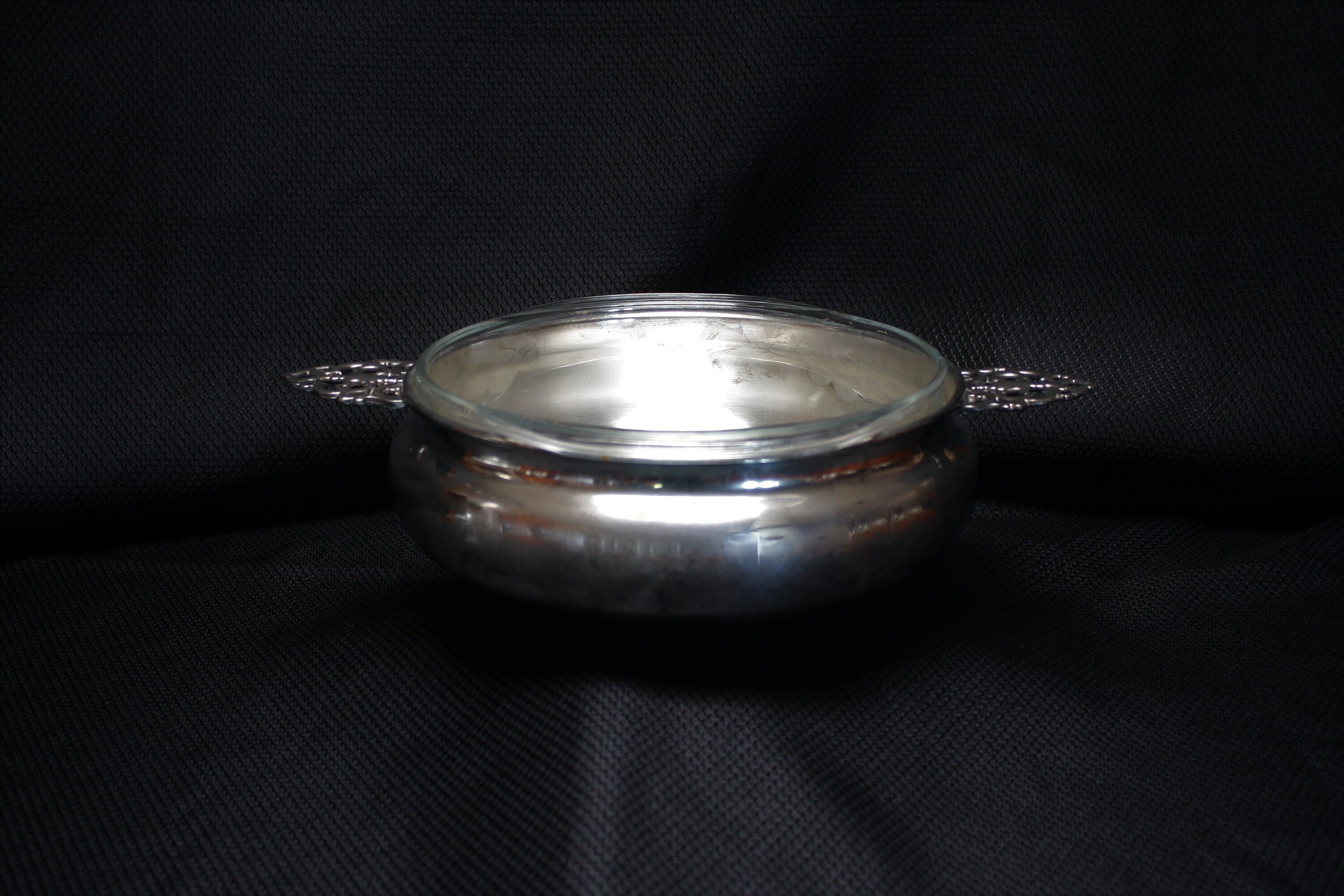 English Silver Mfg Corp Silver Plate Serving Bowl With Lid Etsy