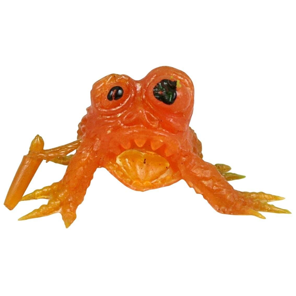 その他 vintage hong kong rubber uglies monster Vintage Rubber Uglies Monster – Red/yellow Jiggler, Sprue Attached