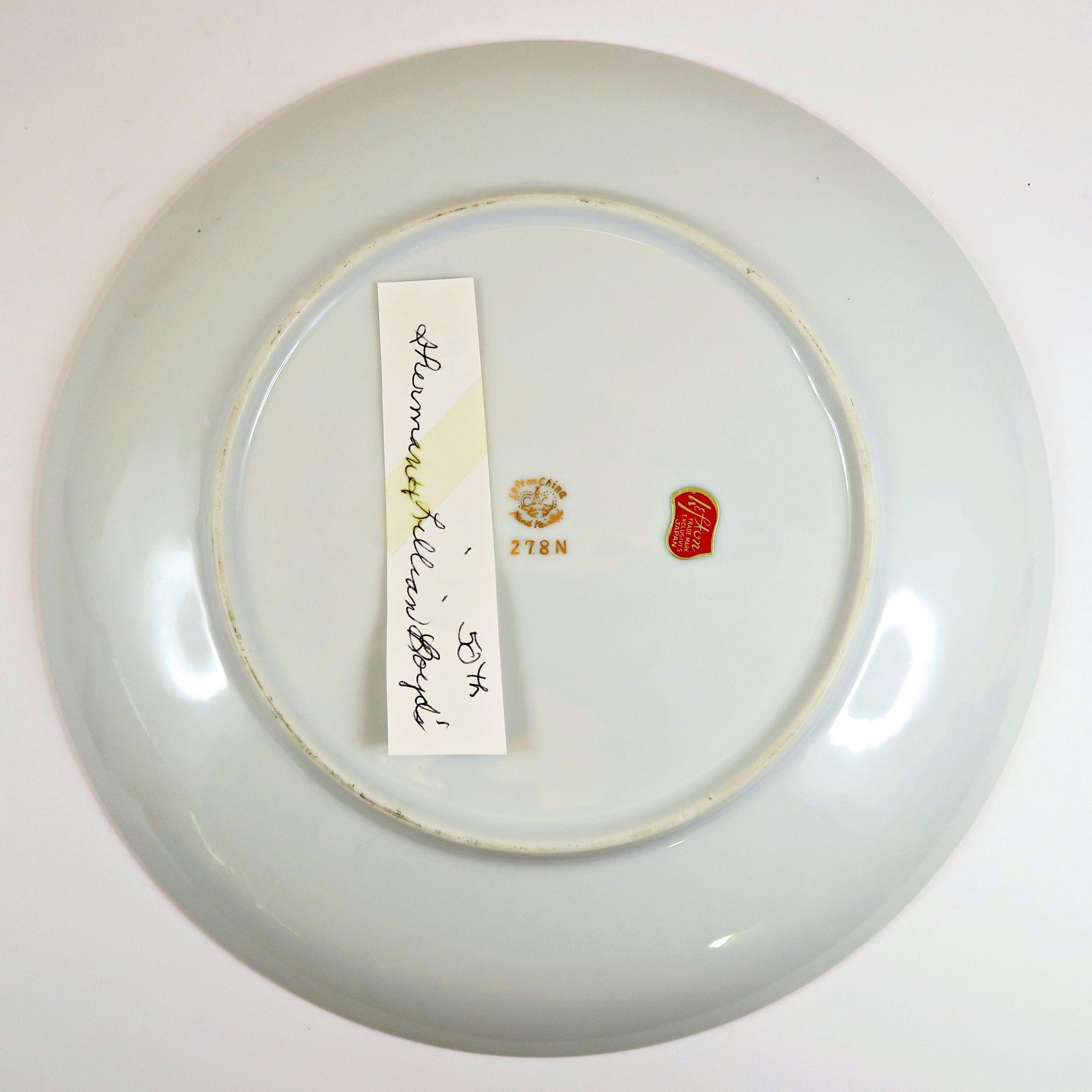 Vintage Golden Anniversary Plate Set – Lefton China & Bavaria