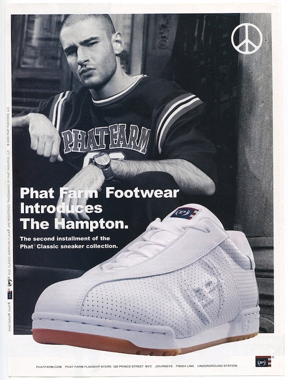 Phat Farm Footwear Print Ad Vintage 2003 the Hamptons - Etsy