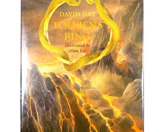 El Anillo de Tolkien por David Day (MetroBooks, 2002) - Tapa dura y sobrecubierta - Ilustraciones de Alan Lee