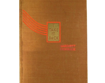 Libro de poesía de Margaret Fishback: "Me retracto" (1935, primera edición)