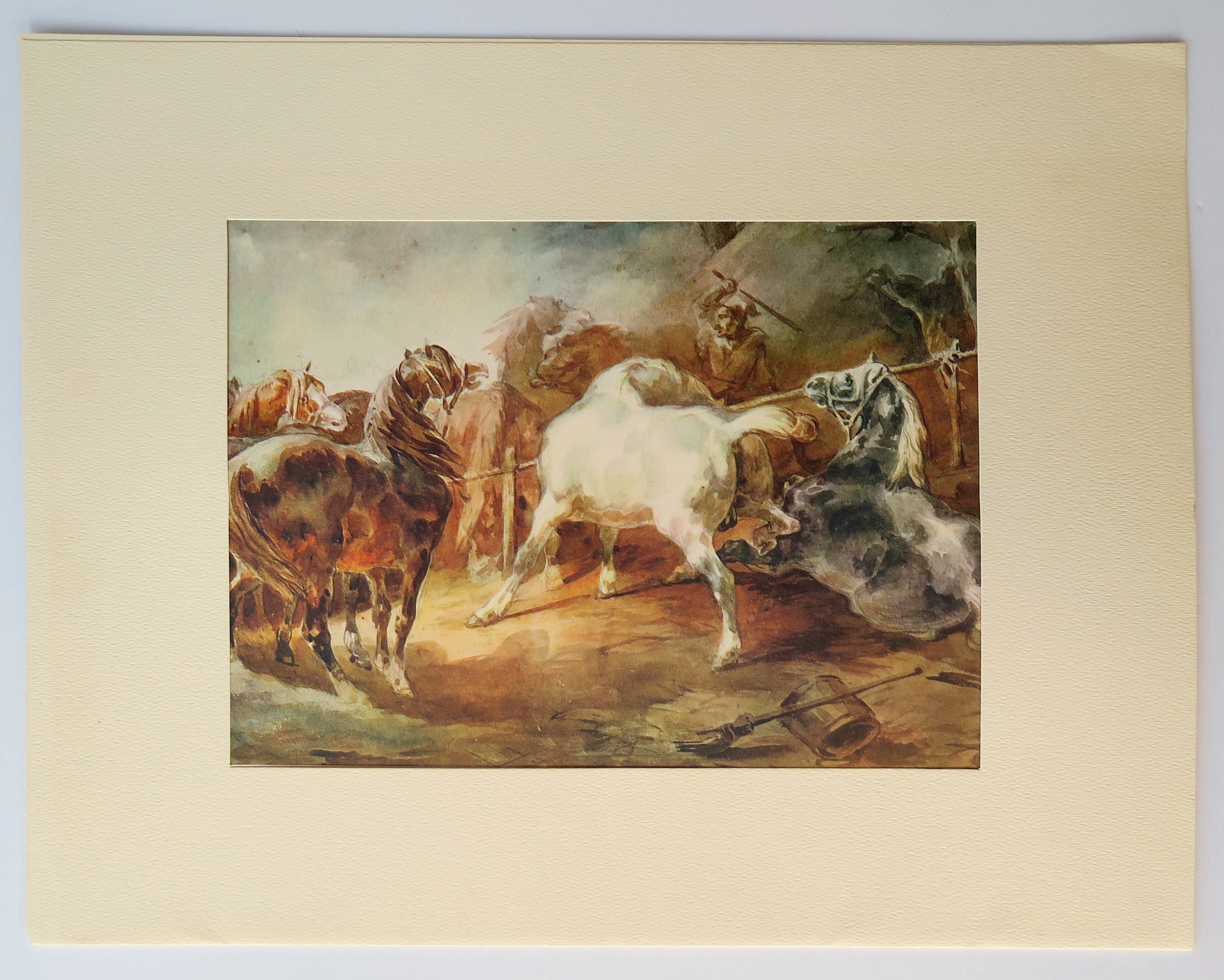 Fighting Horses, De Theodore