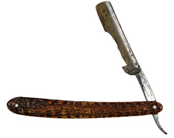 American Shear Co. Scheermes met botschubben, Fremont OH, antieke gereedschappen