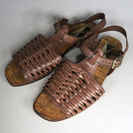 vintage huarache sandals