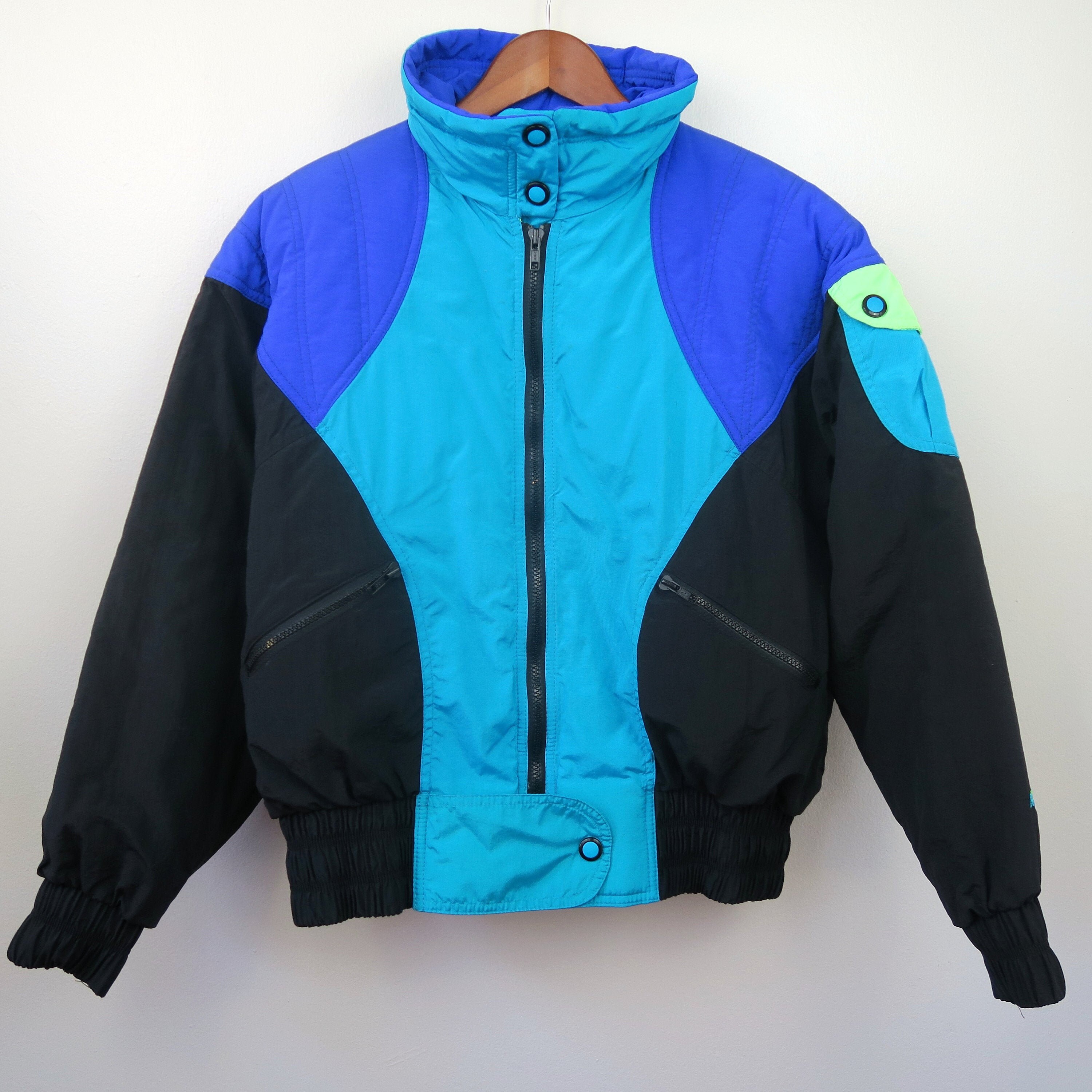 Roffe Skiwear Colorblock Puffer Jacket 