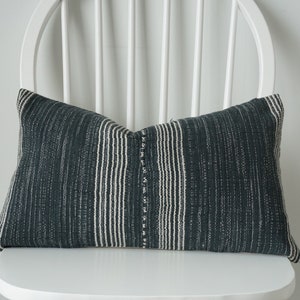 Hmong hand woven Striped Pillow cover