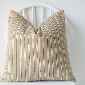 Hmong hand woven Striped Pillow cover