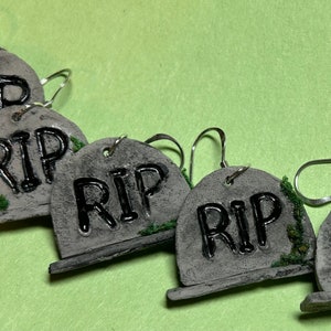 Gravestone Earrings
