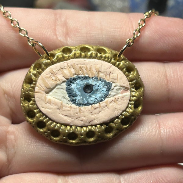 Custom Lovers Eye Clay Painting