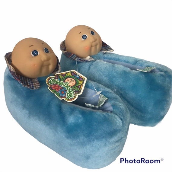 Vintage Cabbage Patch Kids Slippers Youth 11 12 B… - image 10