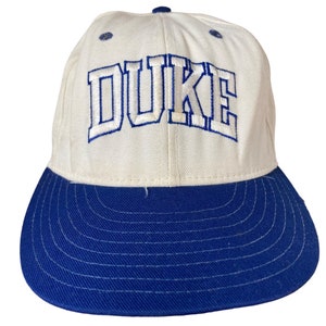 Vintage Duke Blue Devils Baseball Hut 7 1/4 Pro Line Made in USA