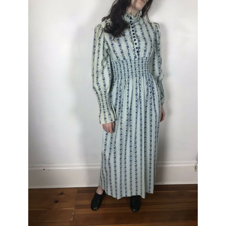 Vintage Carousel Of Philadelphia 70s Maxi Dress SM