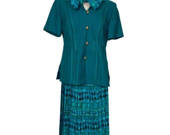 GIVENCHY vintage 麻スカート 10 ジバンシィ スカート 新品同様 / 