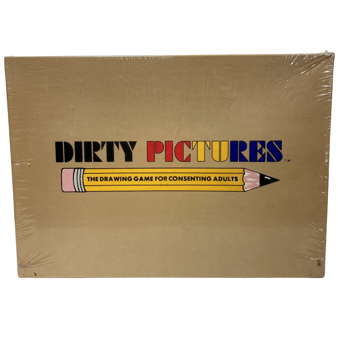 Vintage Dirty Pictures Game Drawing Game For Consenting Adults Etsy