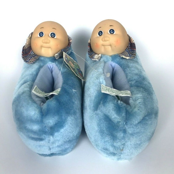 Vintage Cabbage Patch Kids Slippers Youth 11 12 B… - image 2